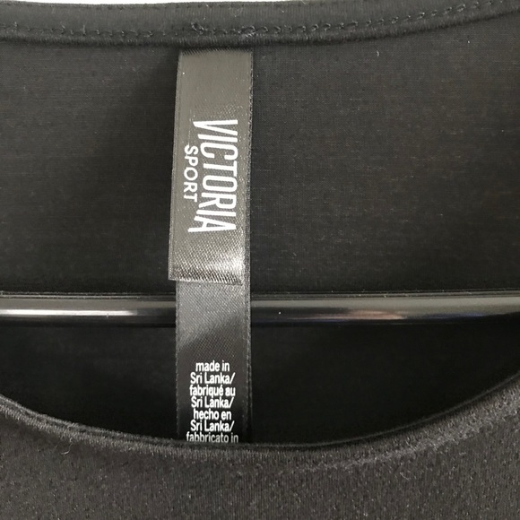 🖤 Victoria Secret Sport Black fitted shirt🖤 - Picture 5 of 6